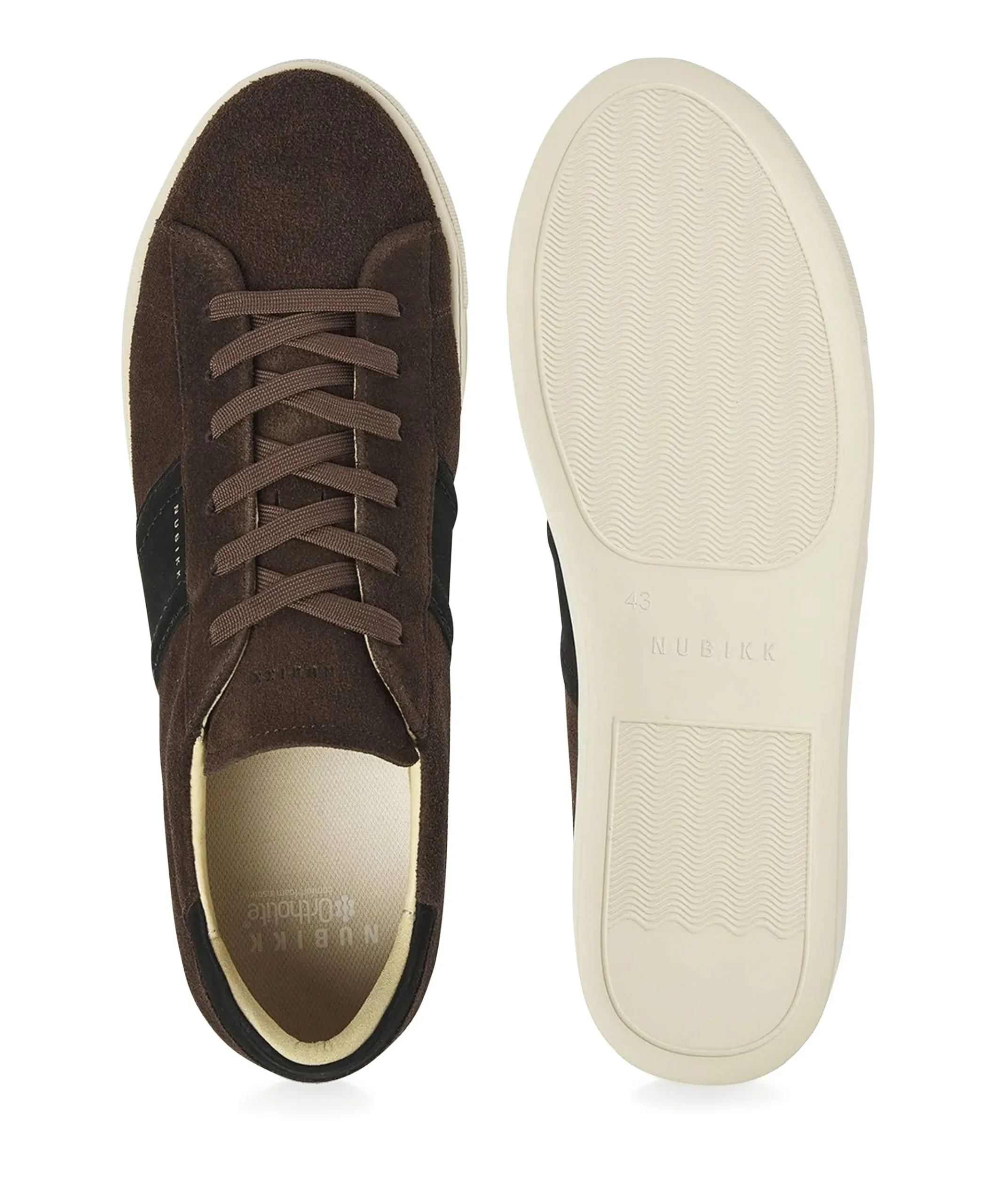 Jase Morris heren sneakers bruin
