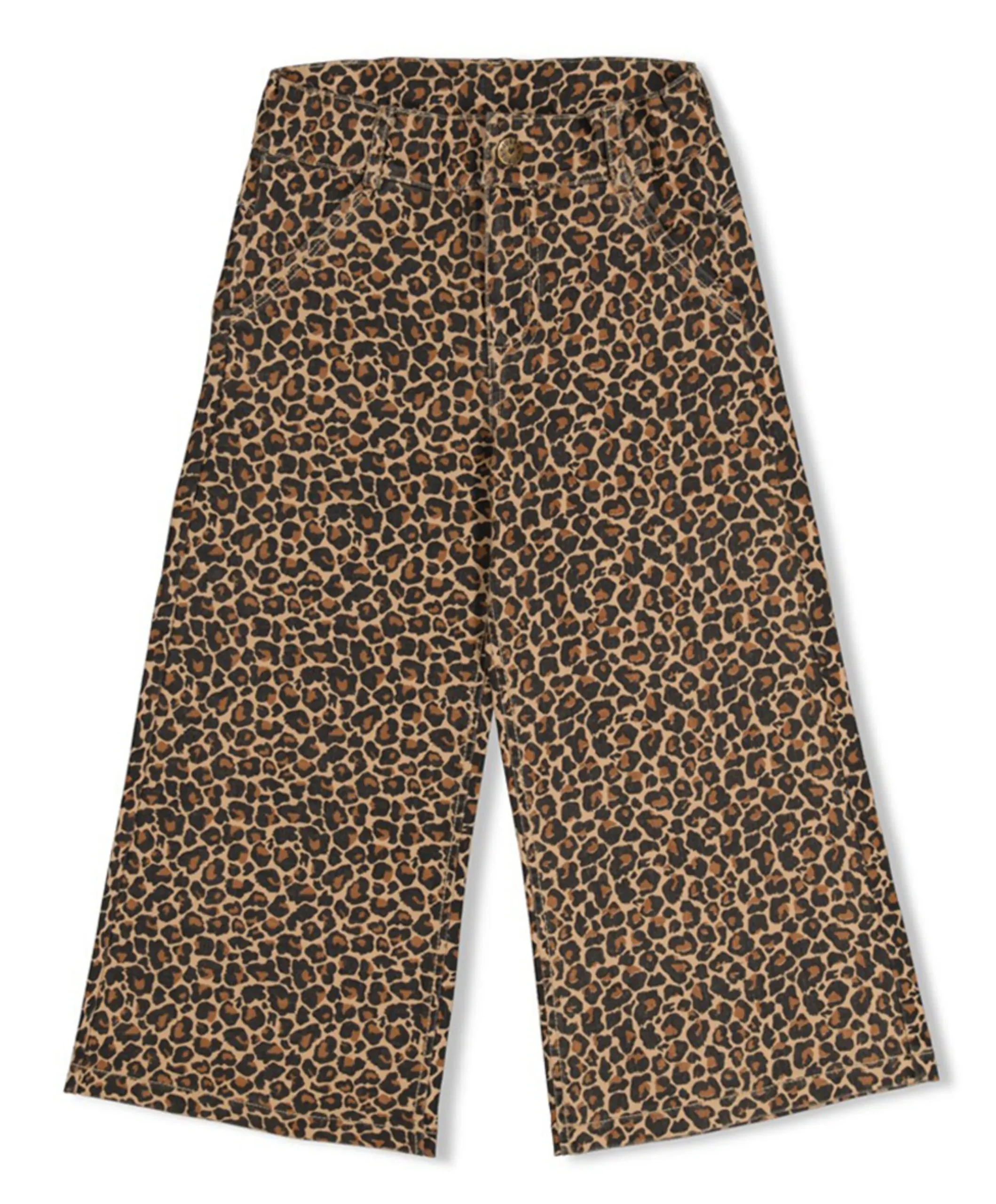Jeans wide leg - City Chic meisjes jeans beige