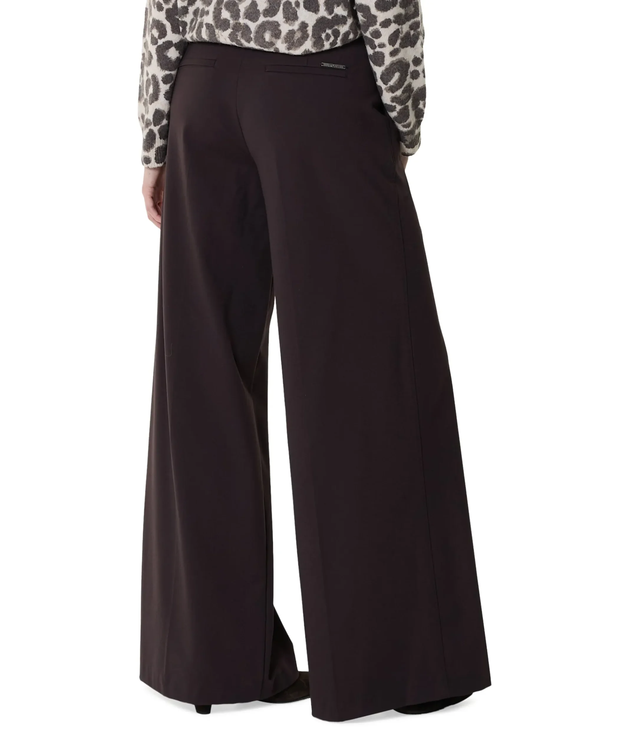 Jenny Palazzo dames broek bruin