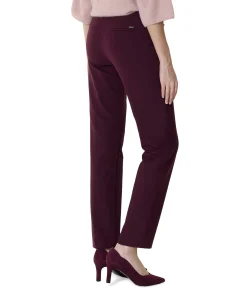 Jenny Smart dames broek bordeaux