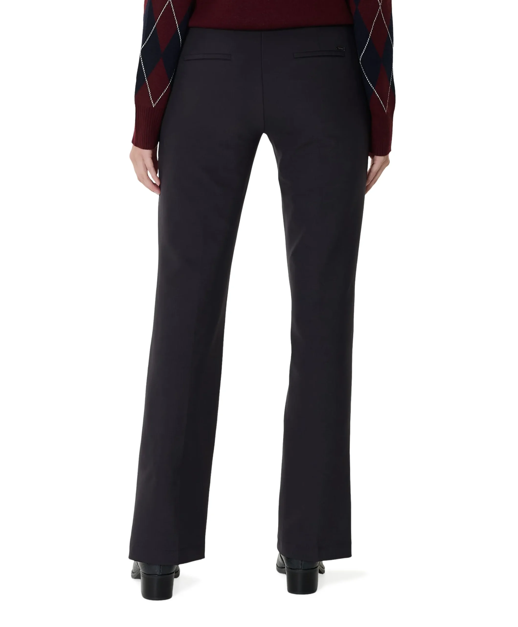 Jenny Wide Flared dames broek blauw