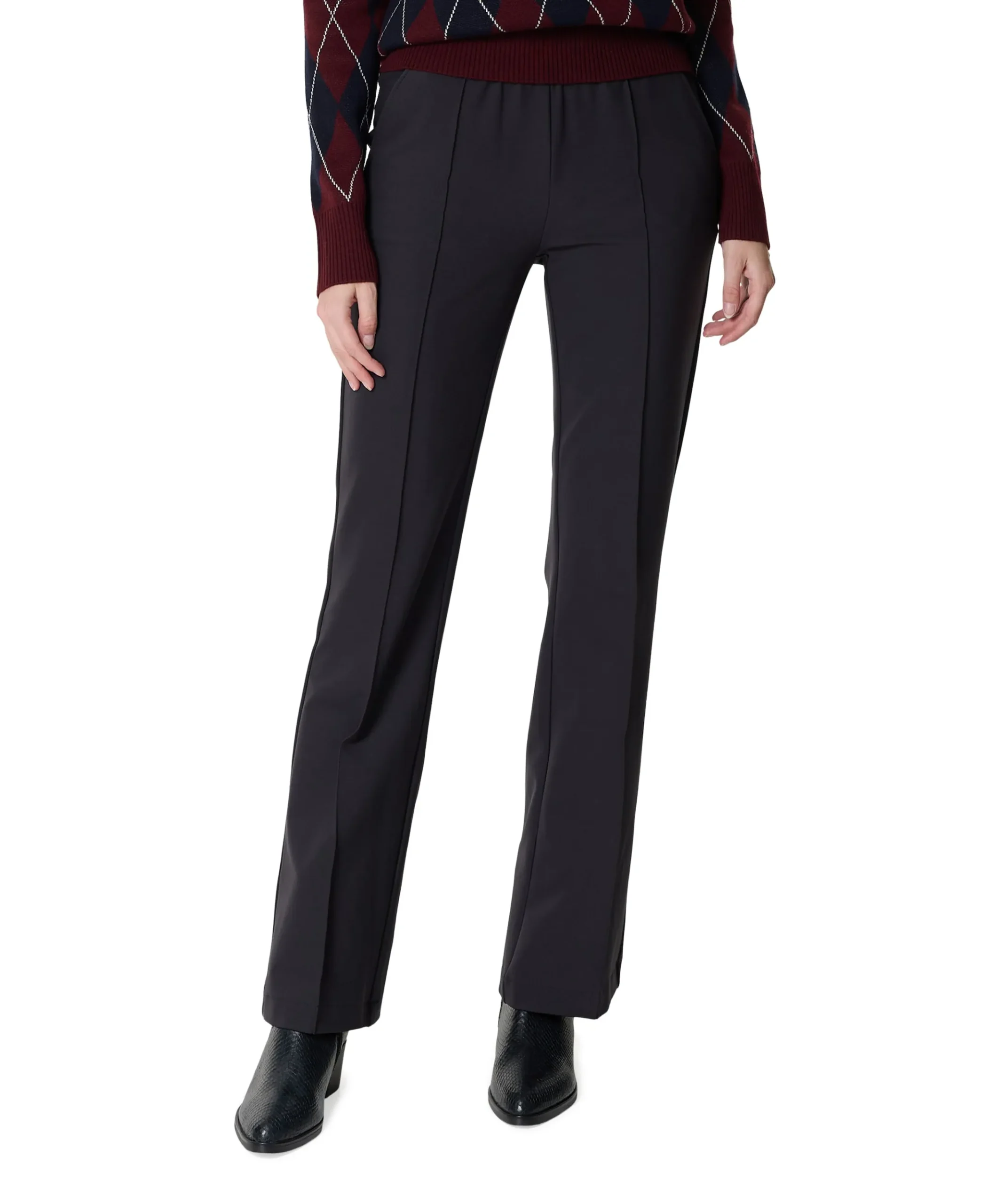 Jenny Wide Flared dames broek blauw