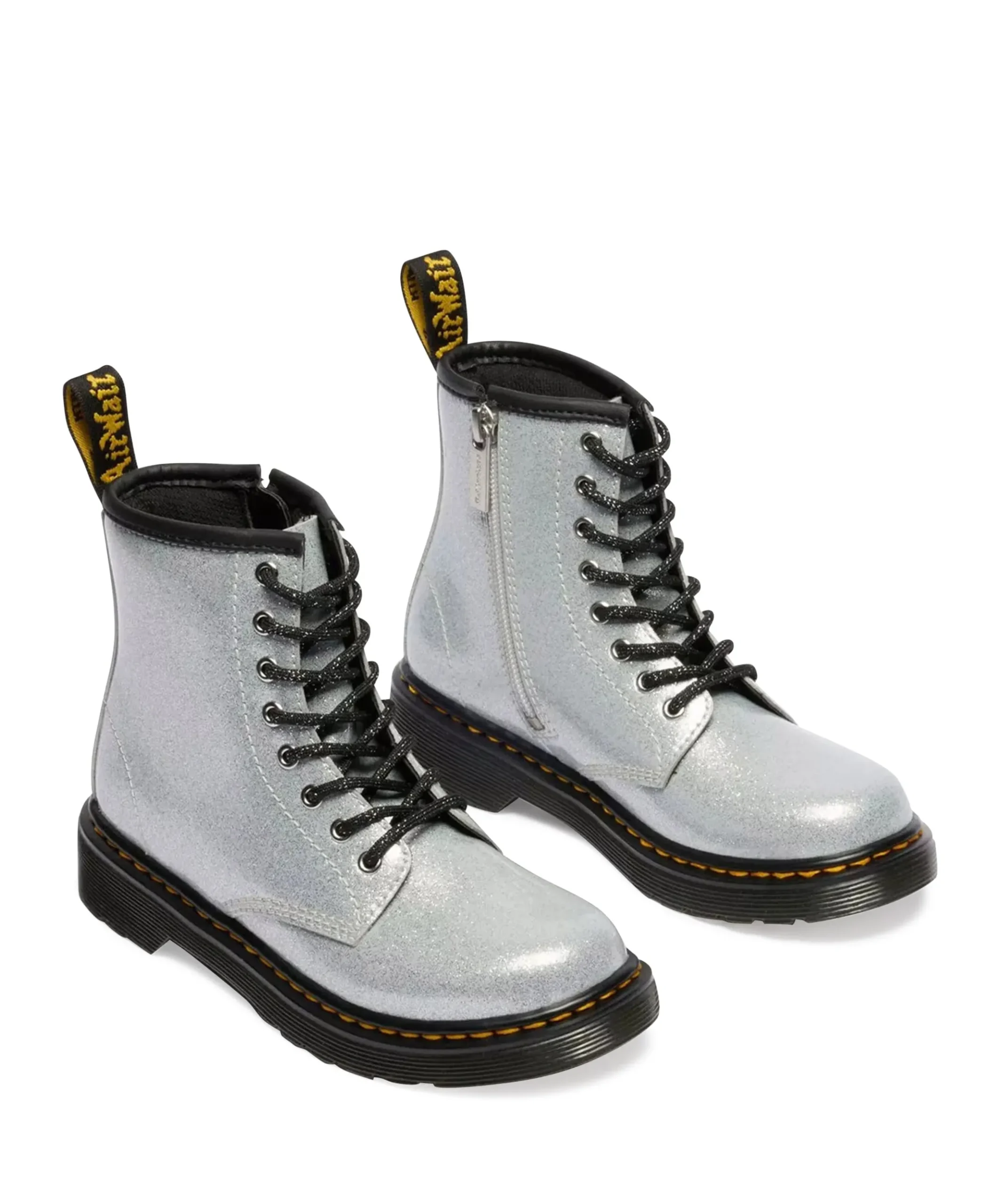 1460 J 8 Eye Boot meisjes boots zilver