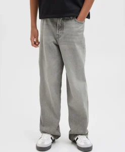 JJIALEX JJORIGINAL AKM 554 NOOS JNR jongens jeans grijs