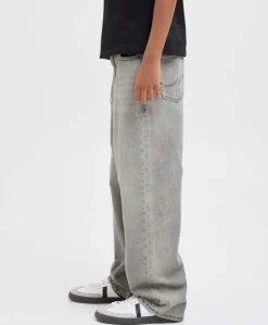 JJIALEX JJORIGINAL AKM 554 NOOS JNR jongens jeans grijs