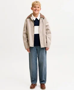 JJIALEX JJORIGINAL SQ 032 SN JNR jongens jeans blauw