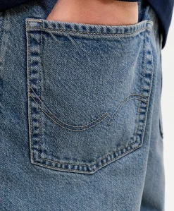 JJIALEX JJORIGINAL SQ 032 SN JNR jongens jeans blauw