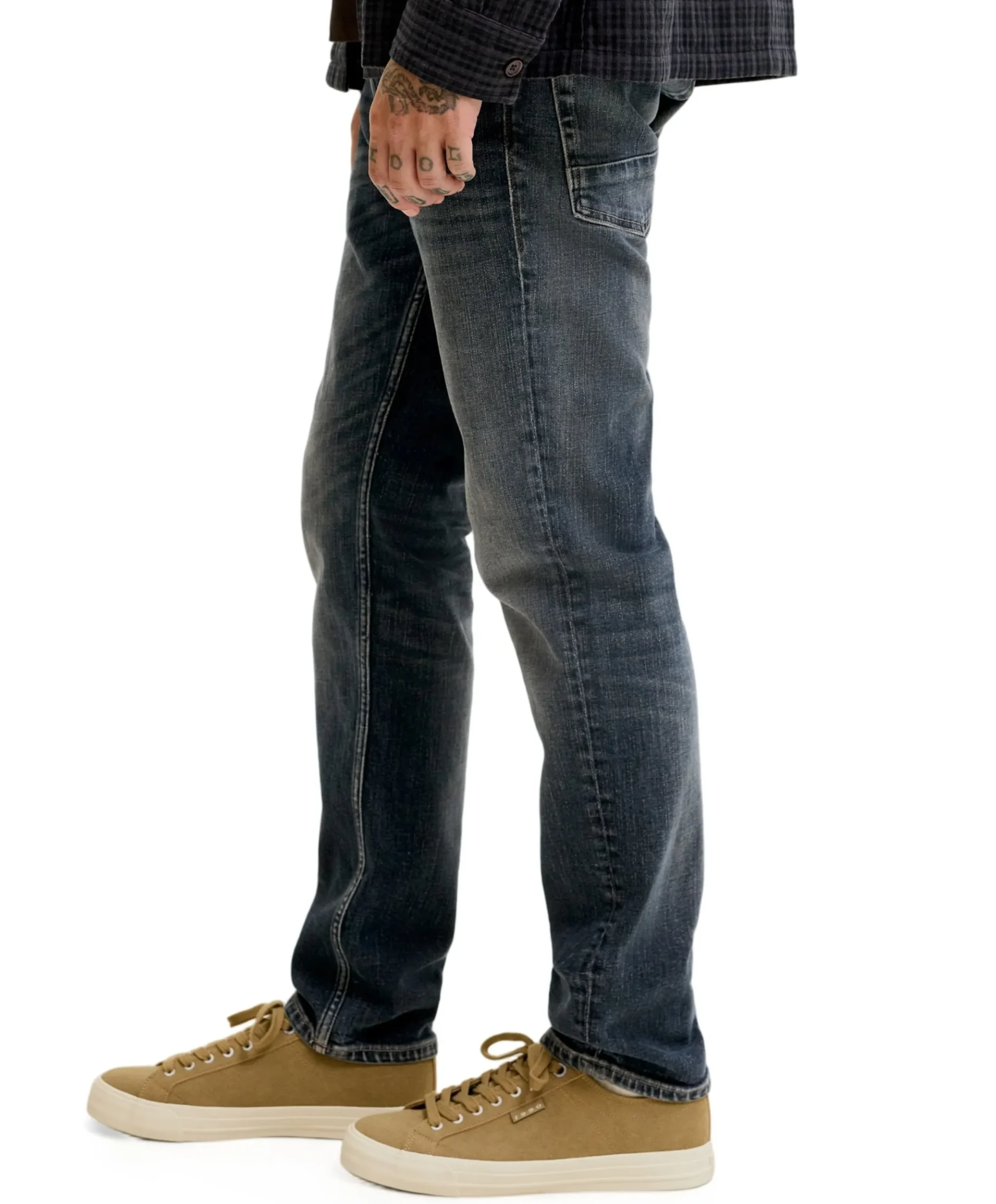 JJICLARK JJDUKE JJ 696 NOOS heren jeans blauw