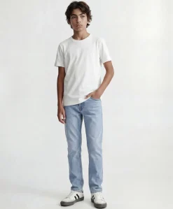 JJICLARK JJORIGINAL SQ 702 NOOS JNR jongens jeans blauw
