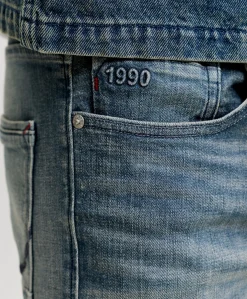 JJIGLENN JJROY JJ 367 SN heren jeans blauw