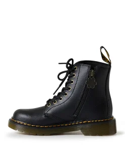 1460 J meisjes boots zwart