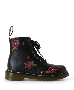 1460 J meisjes boots zwart