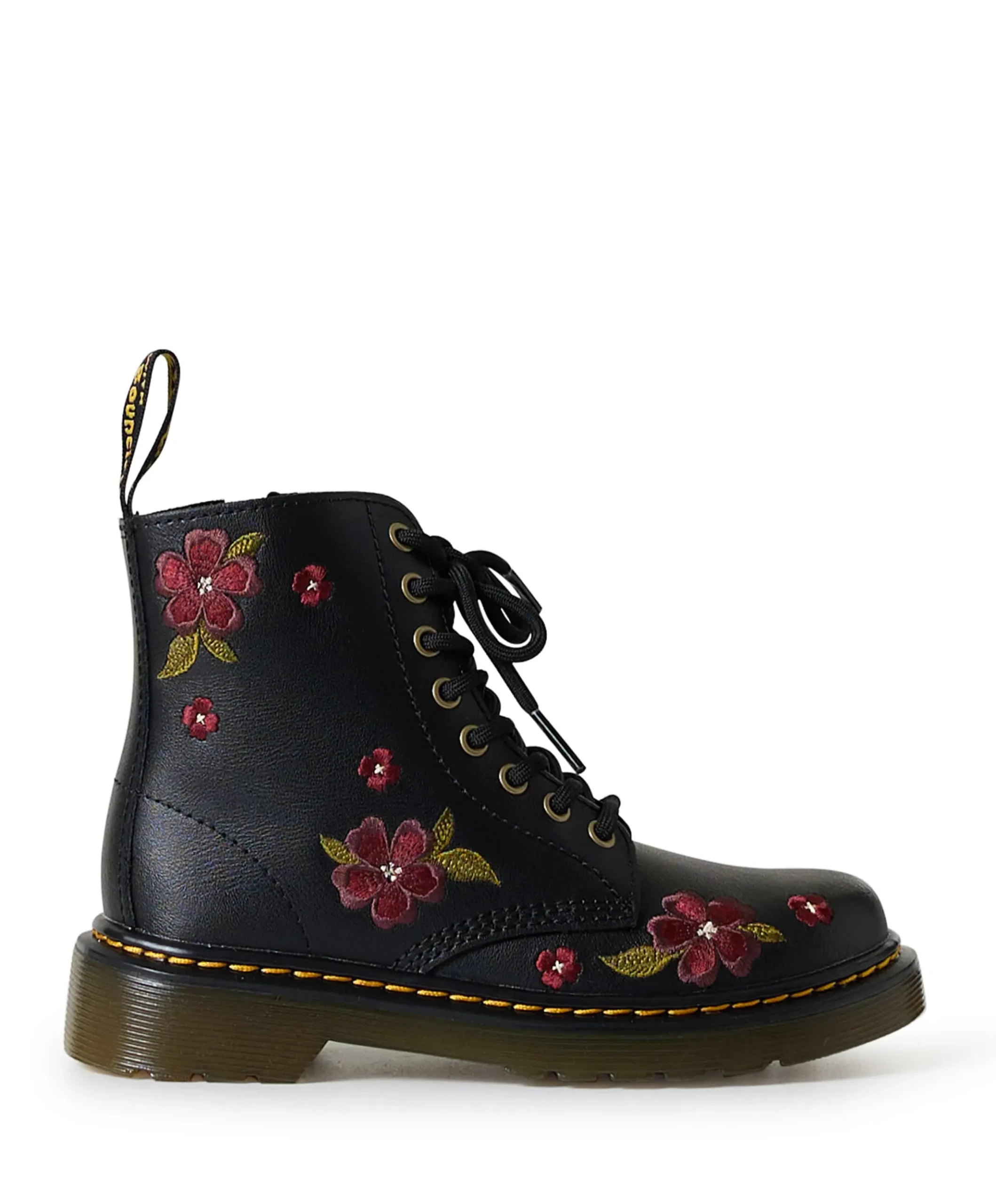 1460 J meisjes boots zwart