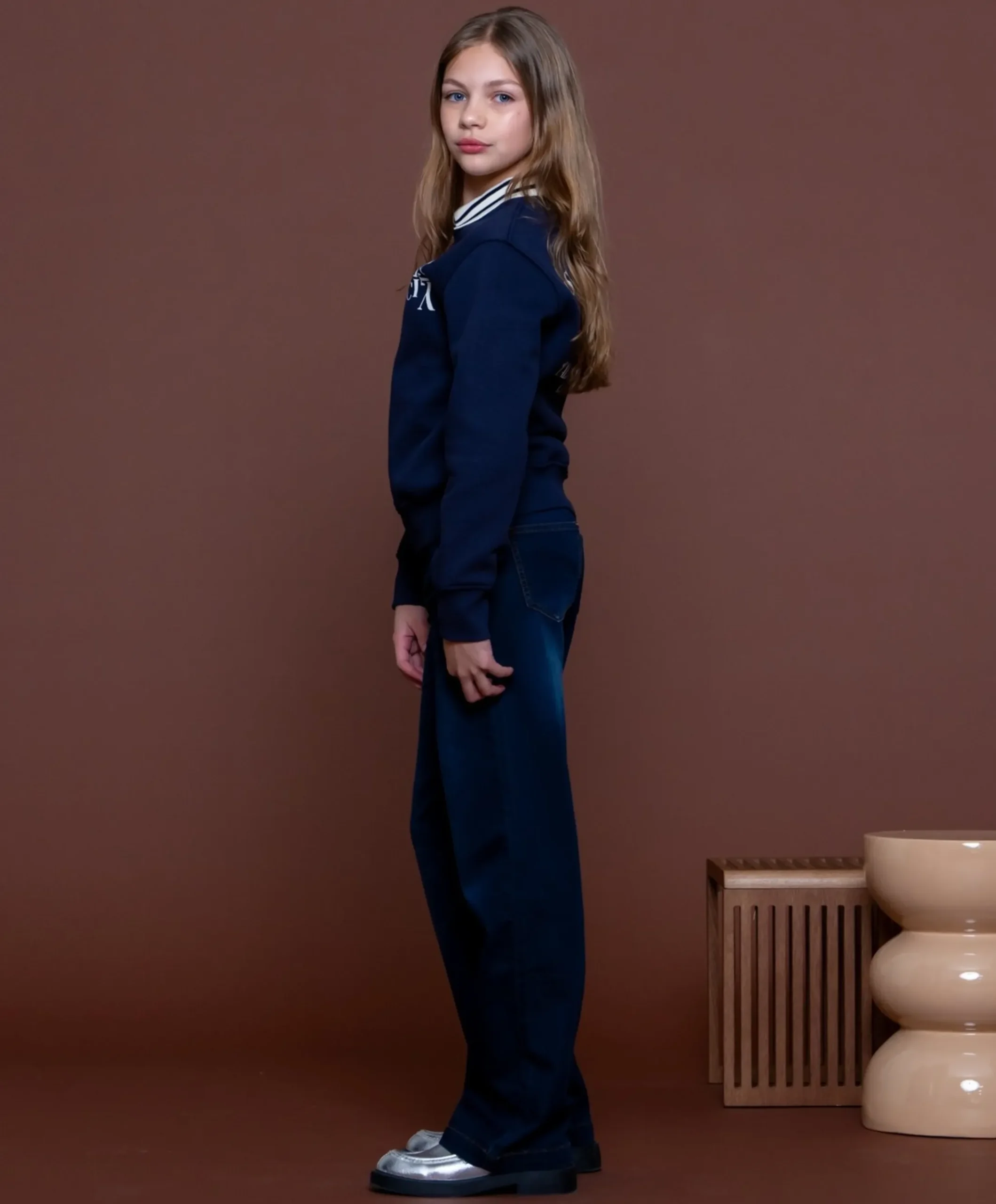 jogg meisjes jeans zwart