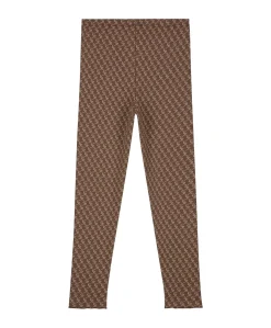 Jolene legging meisjes broek bruin