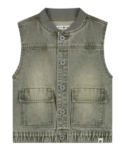 Jongens bodywarmer groen