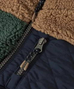 Jongens bodywarmer groen