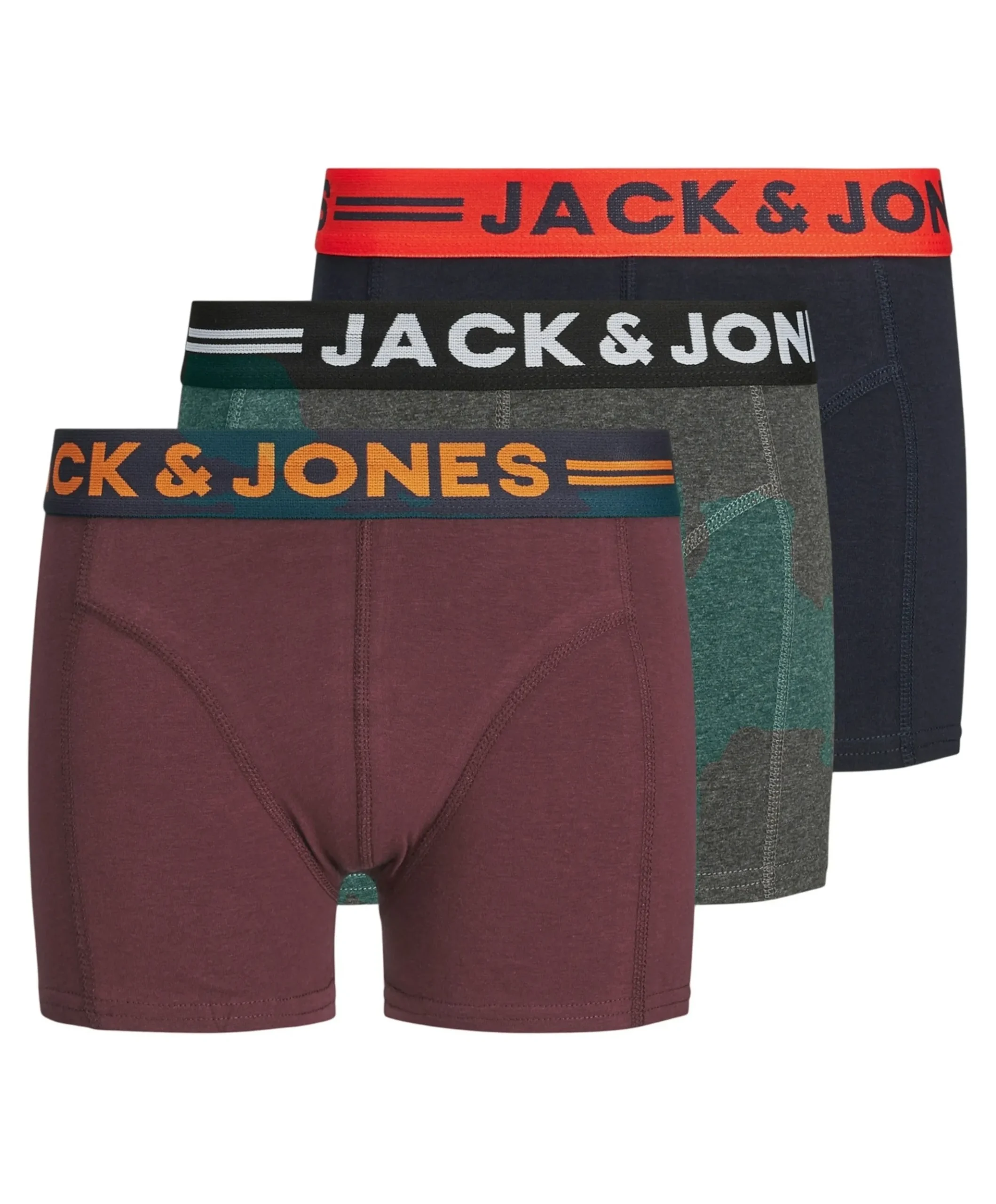 Jongens boxershort grijs
