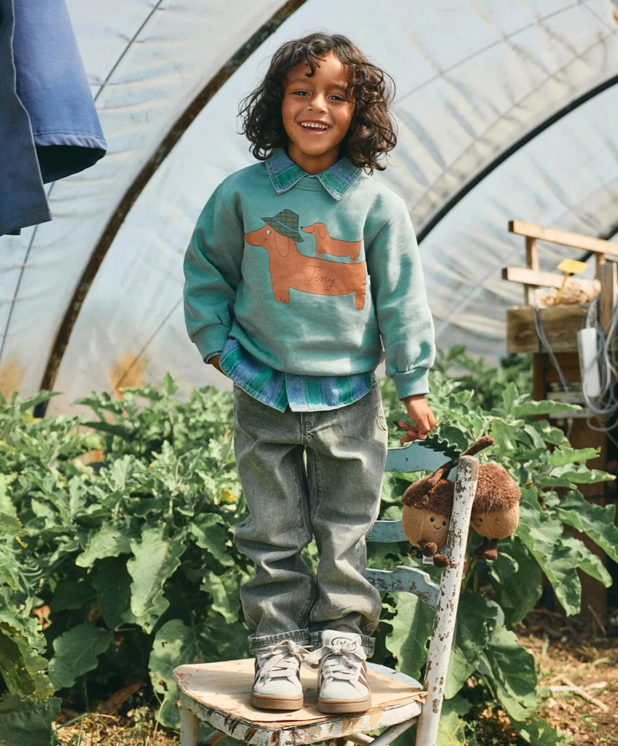 jongens broek groen