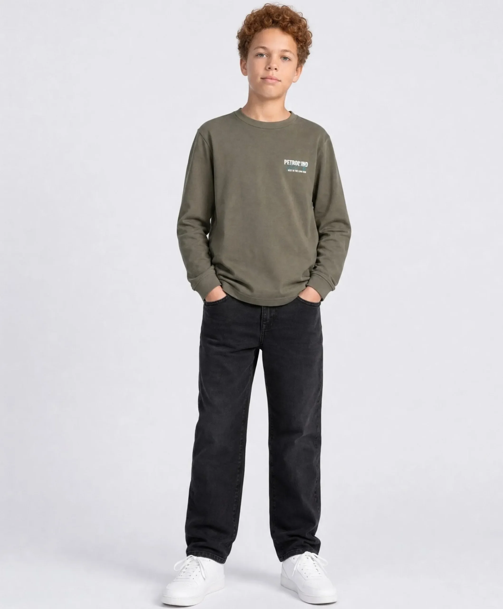 jongens broek zwart