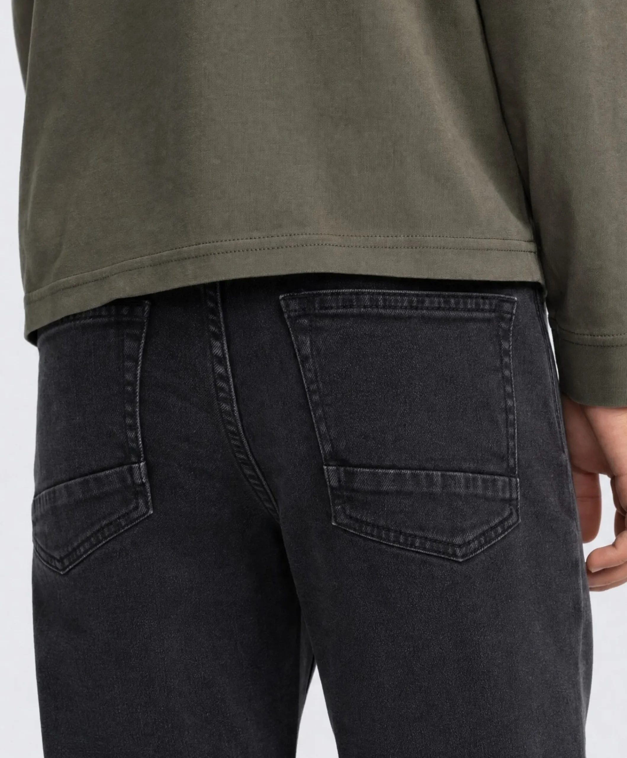 jongens broek zwart