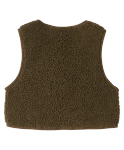 Jongens gilet bruin