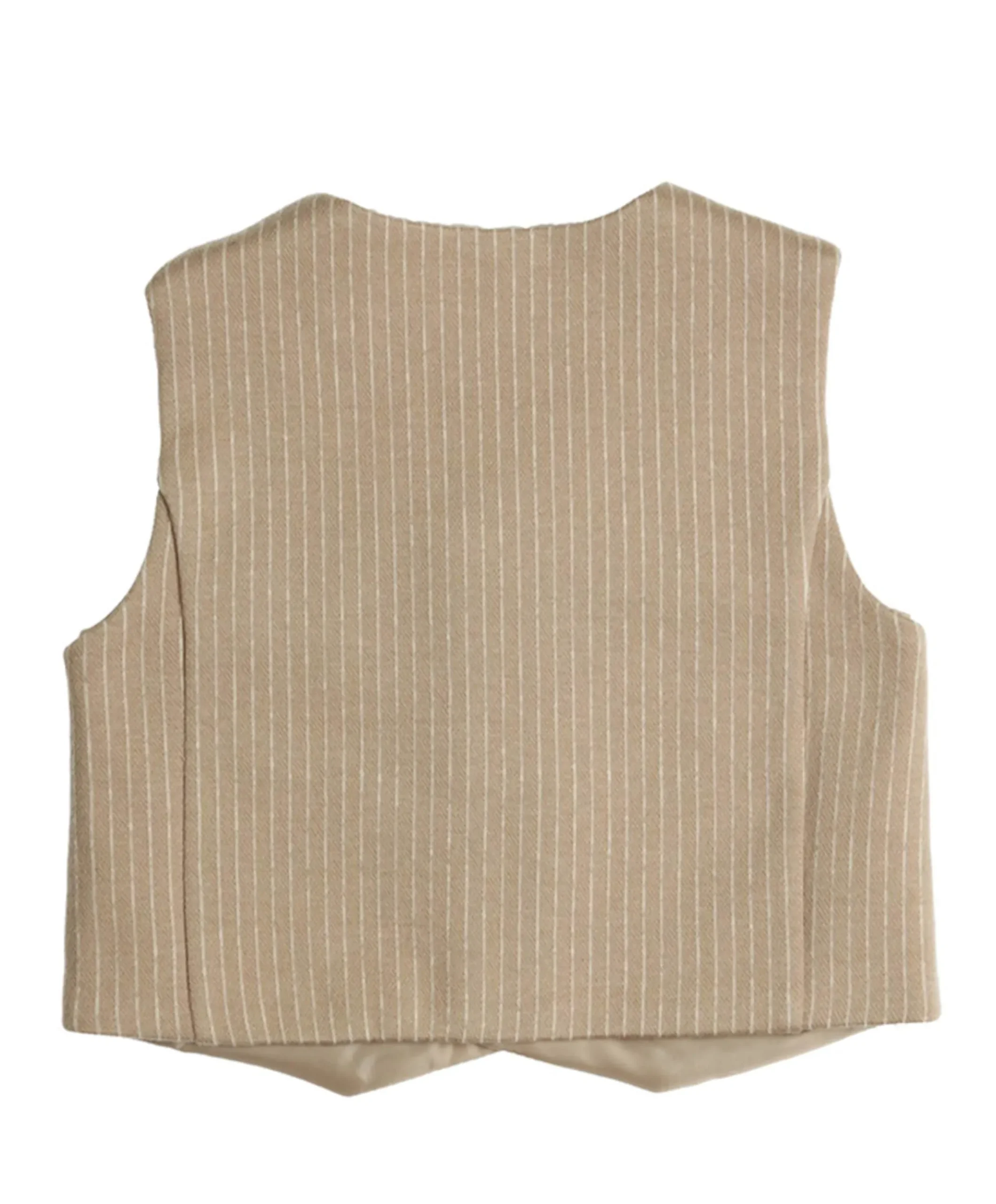 Jongens gilet ecru