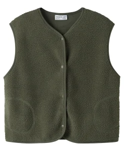 Jongens gilet groen