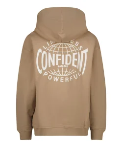 Jongens hoodie beige