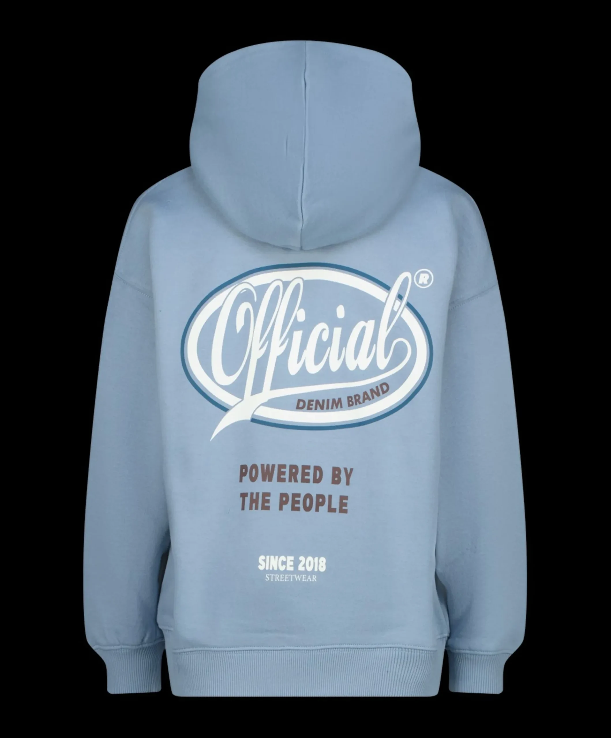 Jongens hoodie blauw
