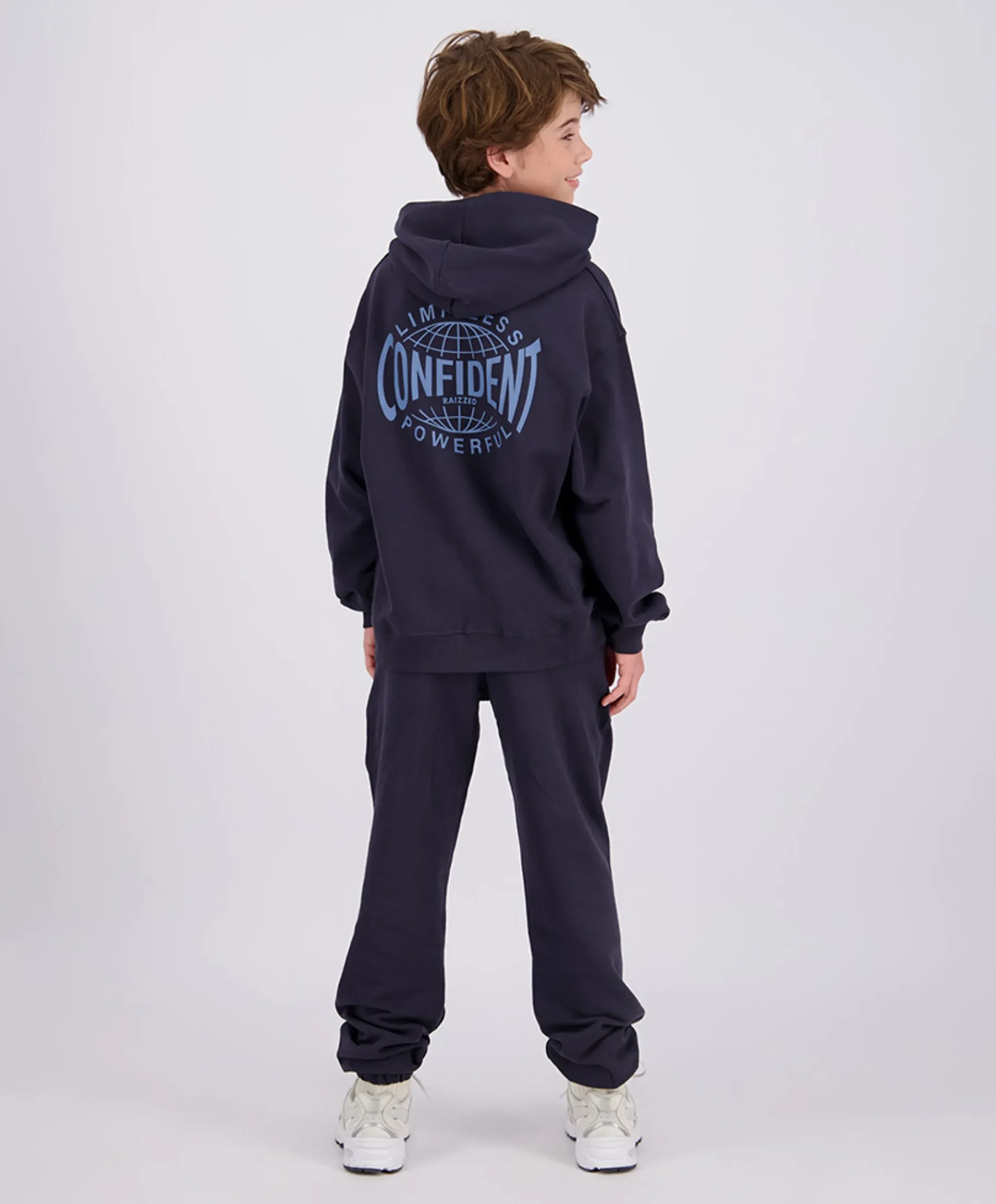 Jongens hoodie blauw