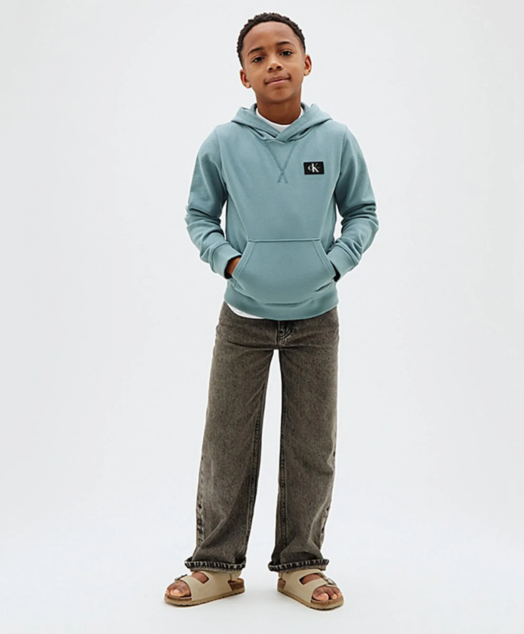 Jongens hoodie blauw