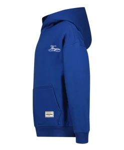 Jongens hoodie blauw