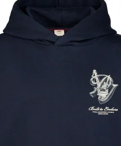 Jongens hoodie blauw