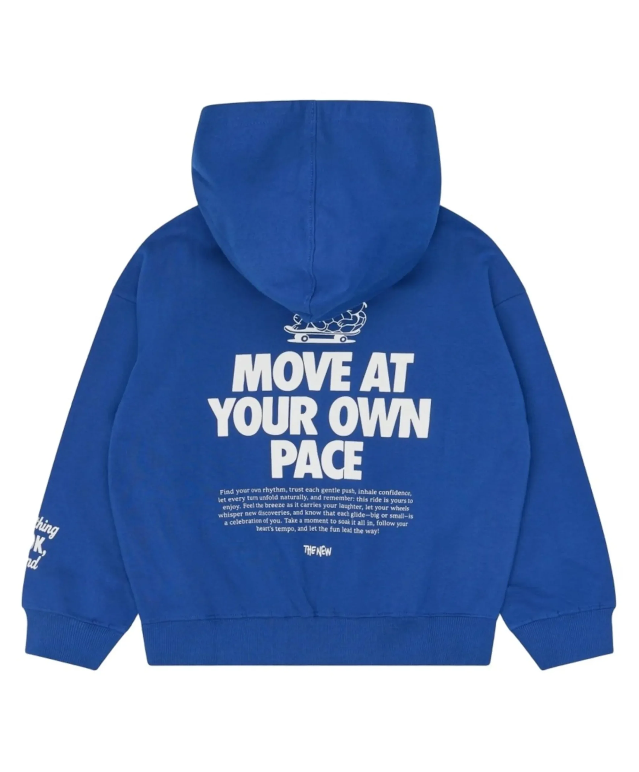 Jongens hoodie blauw