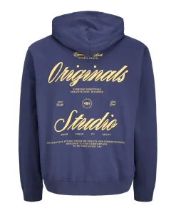 Jongens hoodie blauw