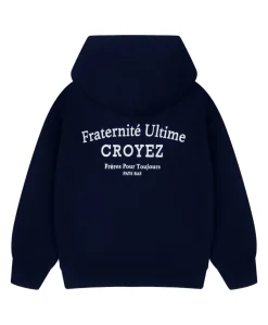 Jongens hoodie blauw