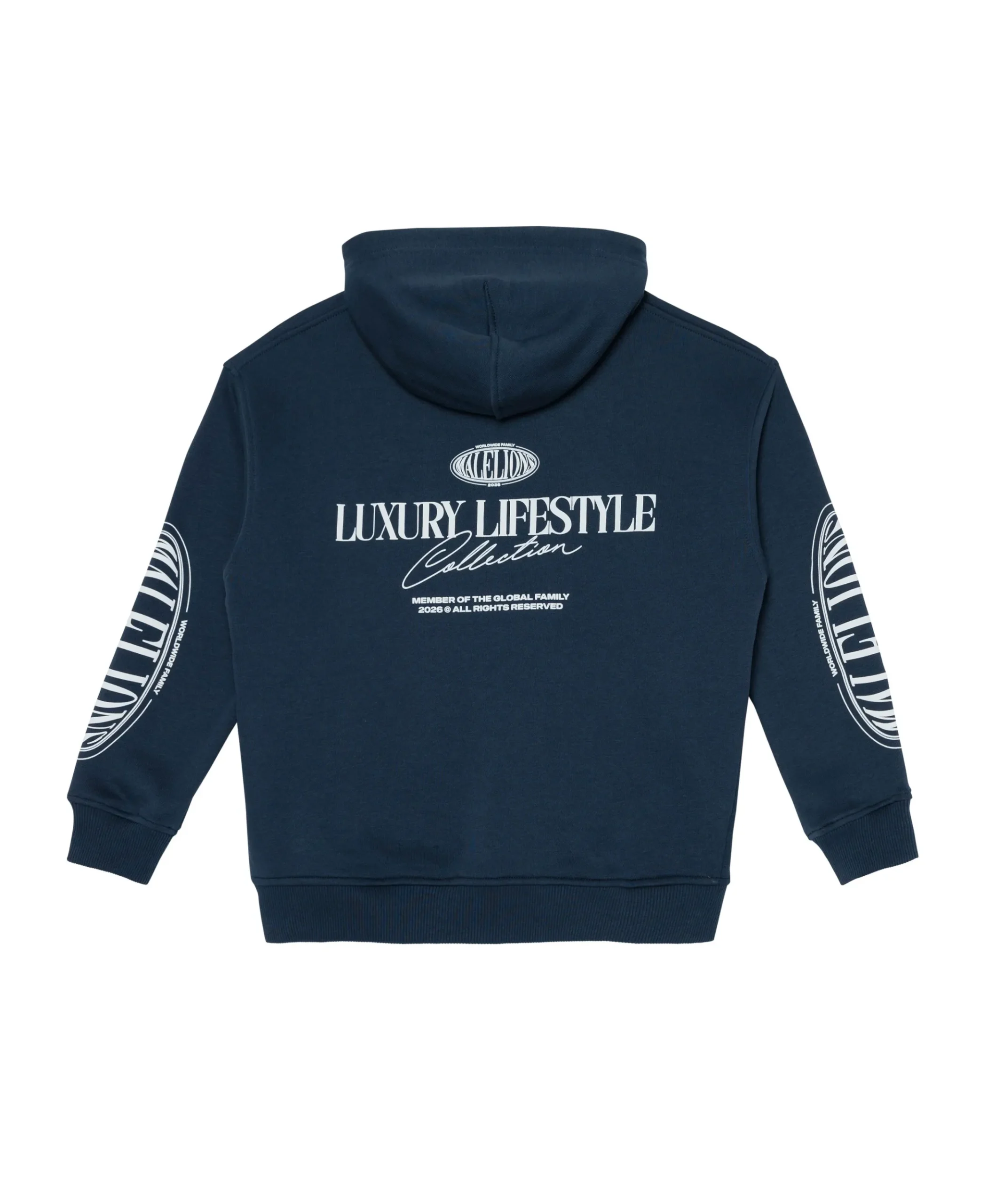Jongens hoodie blauw