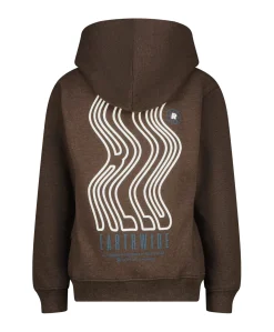 Jongens hoodie bruin