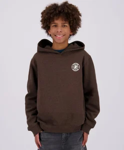 Jongens hoodie bruin