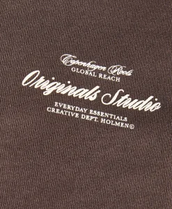 Jongens hoodie bruin