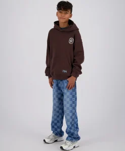 Jongens hoodie bruin