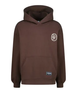 Jongens hoodie bruin
