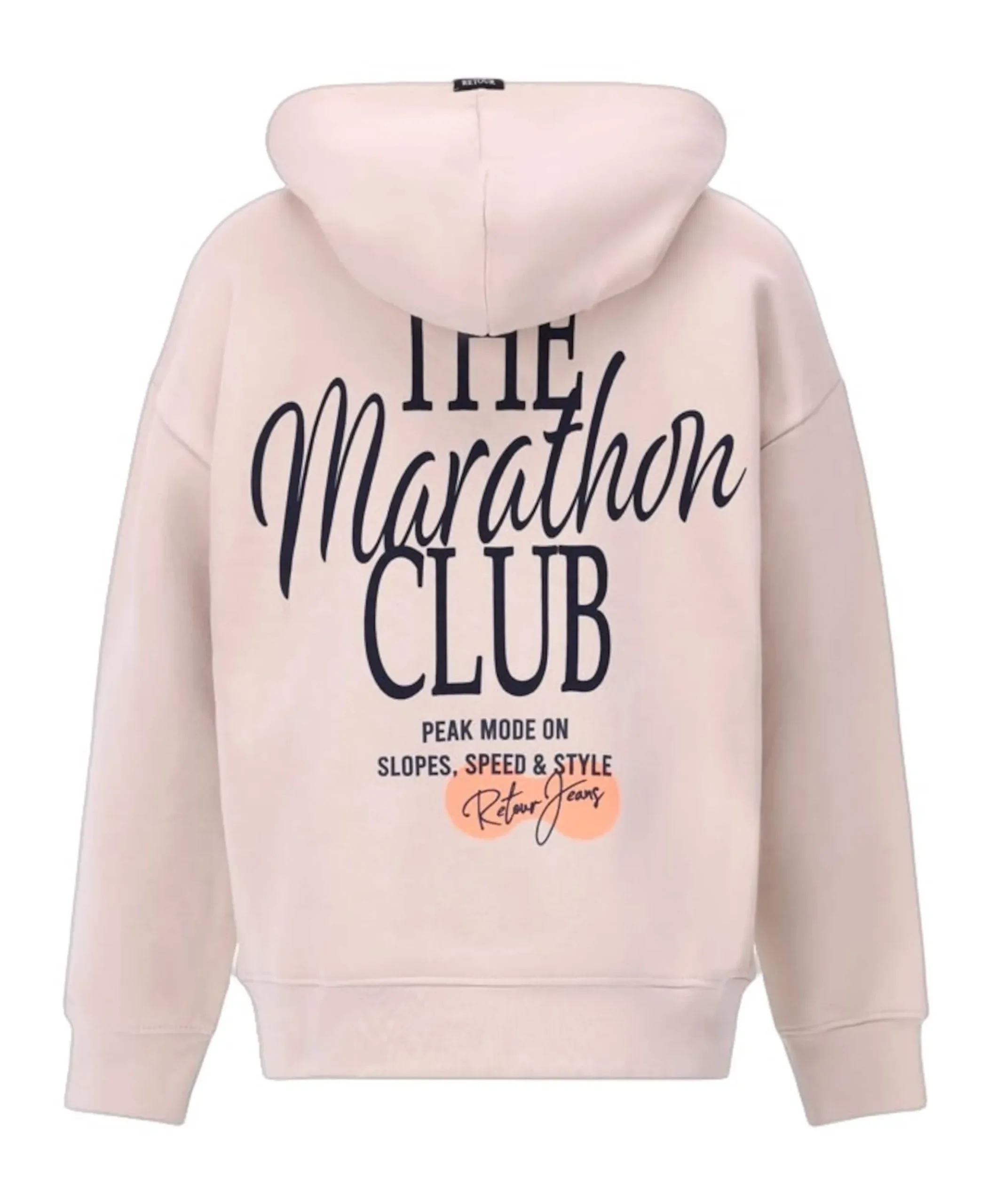 Jongens hoodie ecru