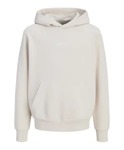 Jongens hoodie ecru