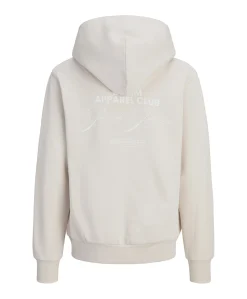 Jongens hoodie ecru