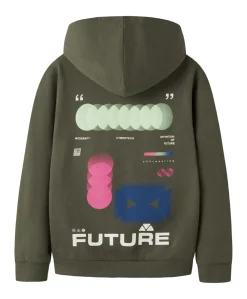 Jongens hoodie groen