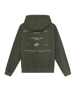 Jongens hoodie groen