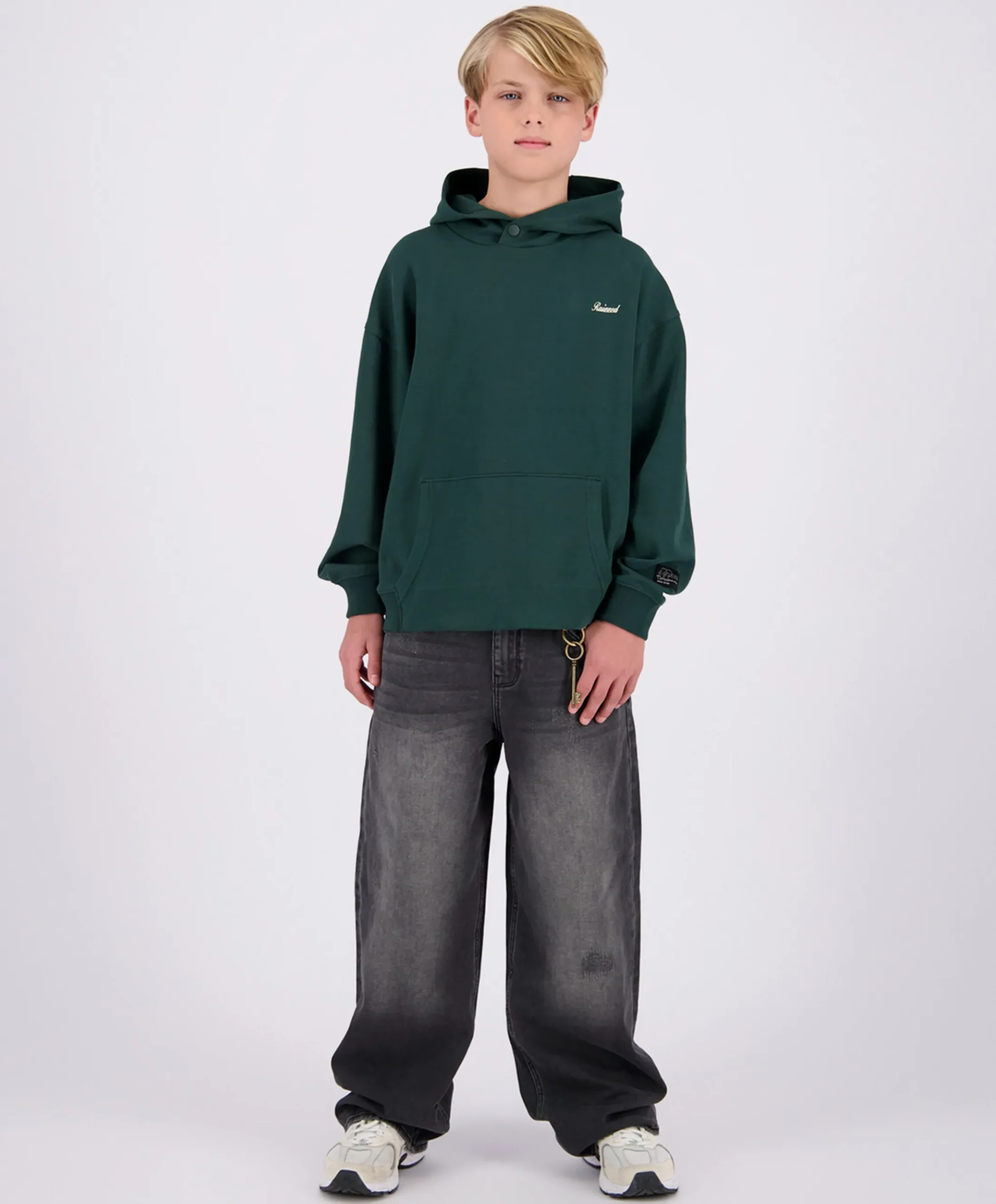Jongens hoodie groen