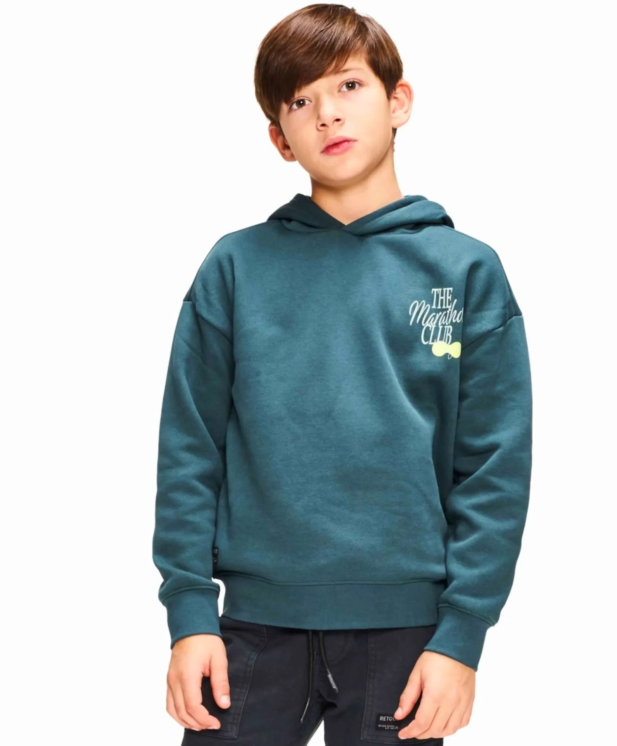 Jongens hoodie groen
